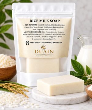 DUAIN Rice Milk Soap - Deep Hydration & Skin Brightening