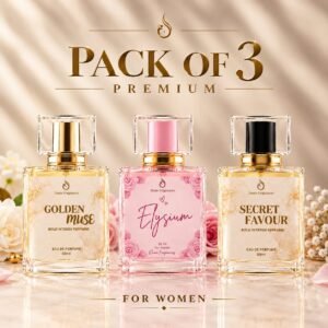 Pack of 3 Premium Perfumes For Women - 50ml Each