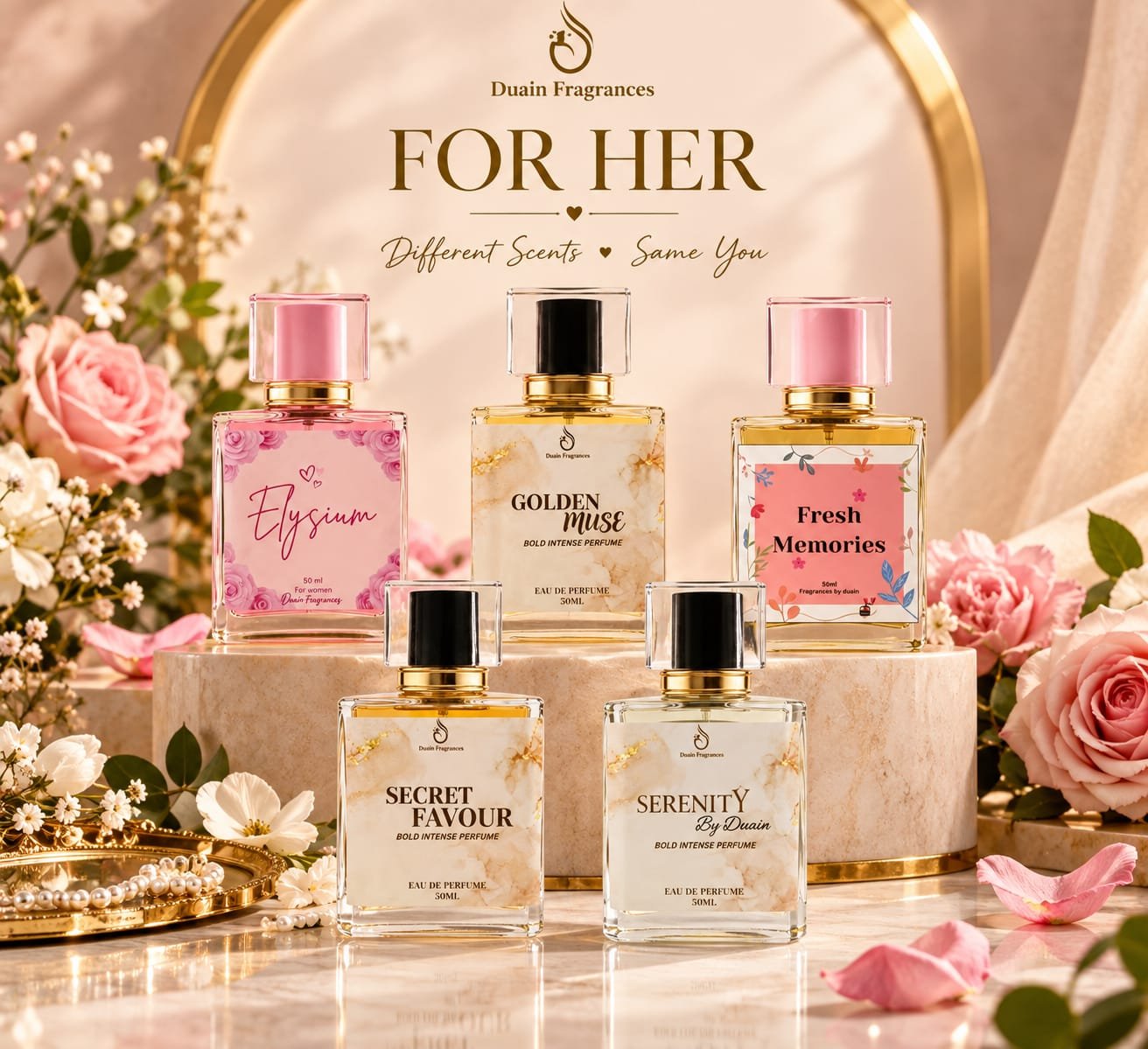 Duain For Her - 4-in-1 Luxury Discovery Set | For Her