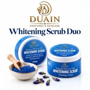 DUAIN Whitening Scrub Duo - Traditional Moroccan Villa Nila Foaming Scrub -