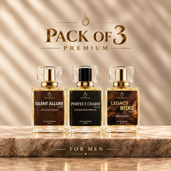 Pack of 3 - Premium Perfumes For Men
