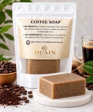 DUAIN Coffee Soap - Deep Exfoliation & Anti-Acne | 100% Natural